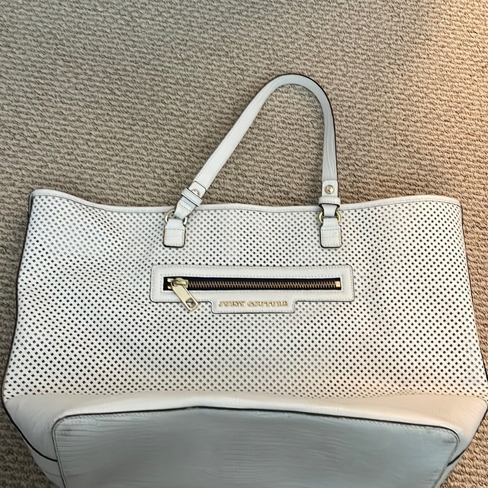 Juicy couture leather tote